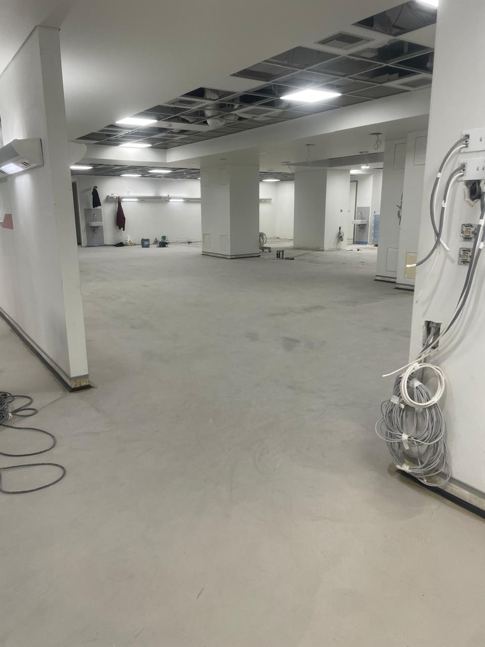 Μεγάλος επαγγελματικός χώρος πριν την ολοκλήρωση